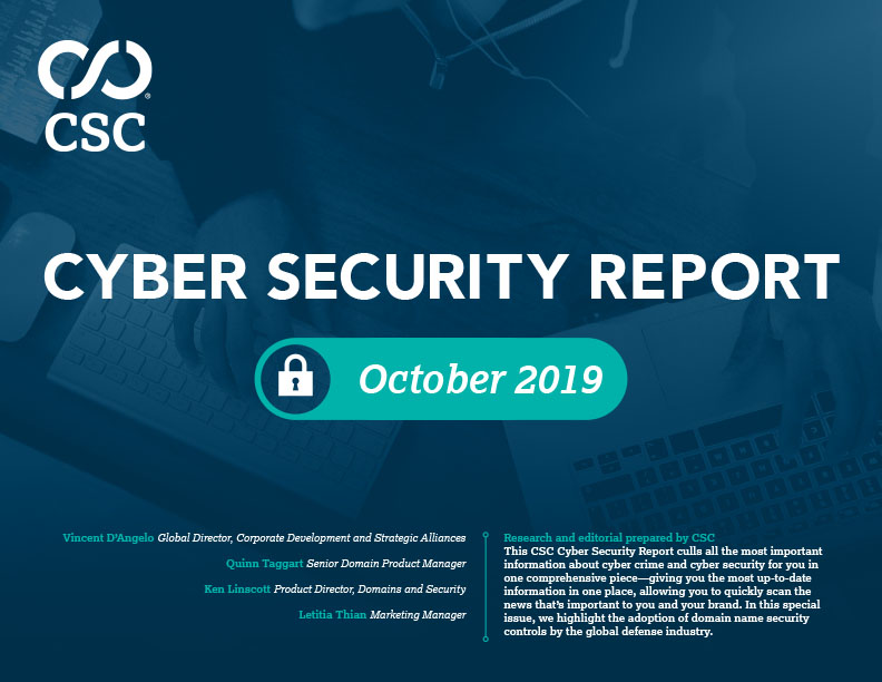 Cyber Security Report, cyber security doman names