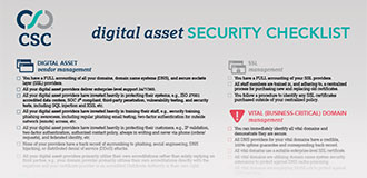 Digital Asset Security Checklist